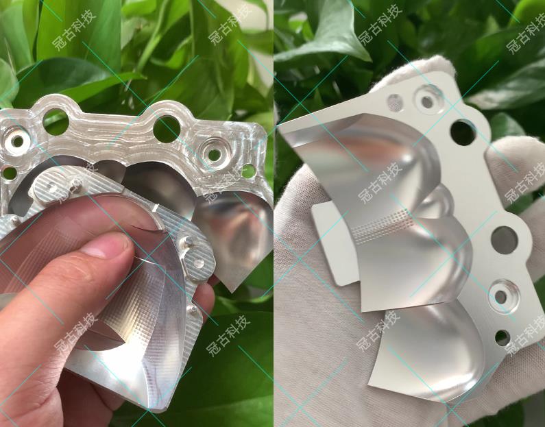 乌拉特后铝件去毛刺机磁力抛光机案例